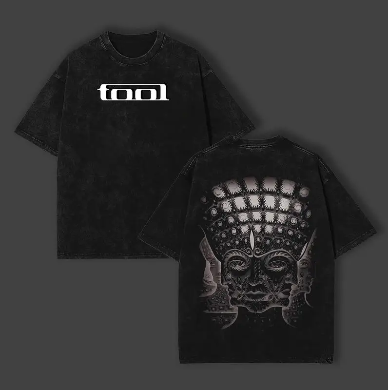 

Tool 10000 Days Promo Washed Tee American Metal Concert Tour Band Tee, Tool Rock Band Washed Shirt, Tool Heavy Metal Band, Gift