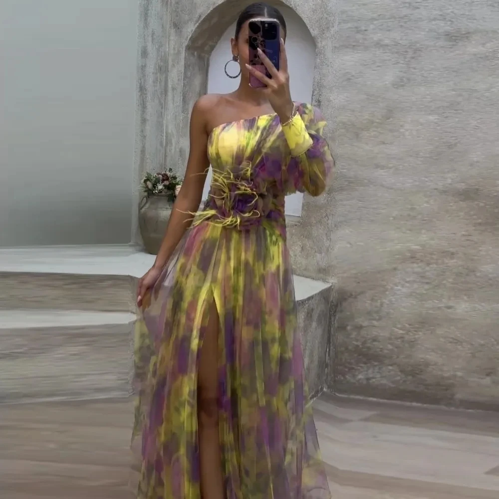 

Elegant African Dresses for Women Print Dashiki Summer Autumn Maxi Dress Ladies Traditional African Clothing Fairy Long Dress