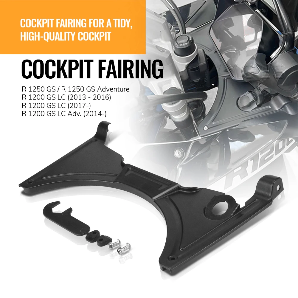 Motorcycle Cockpit Fairing For BMW R1250GS Adventure R 1250 GS R1200GS LC 2013- R 1200 GS LC Adv Forkshield Updraft Deflector