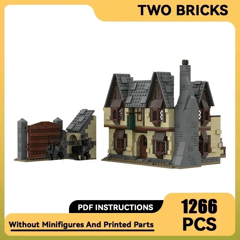 Kerst Magische Ringen Film Model Moc Bouwstenen De Prancing Pony Technologie Modulaire Blokken Geschenken Speelgoed DIY Sets Montage