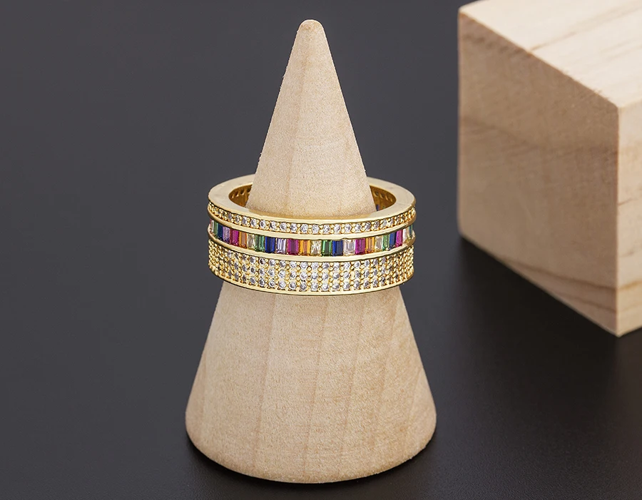 Nidin Exquisites modisches Armband und Ring, 2-teilig, klassisches Bankett, Hochzeit, Party, Schmucksets, Geburtstagsgeschenk, Accessoires-Design – Detail 13