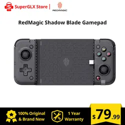 RedMagic Shadow Blade Gamepad for RedMagic 8 Pro & 8 Pro+ Textured Soft Rubber Grips E-Sports Handle Gamepad For Cloud Gaming