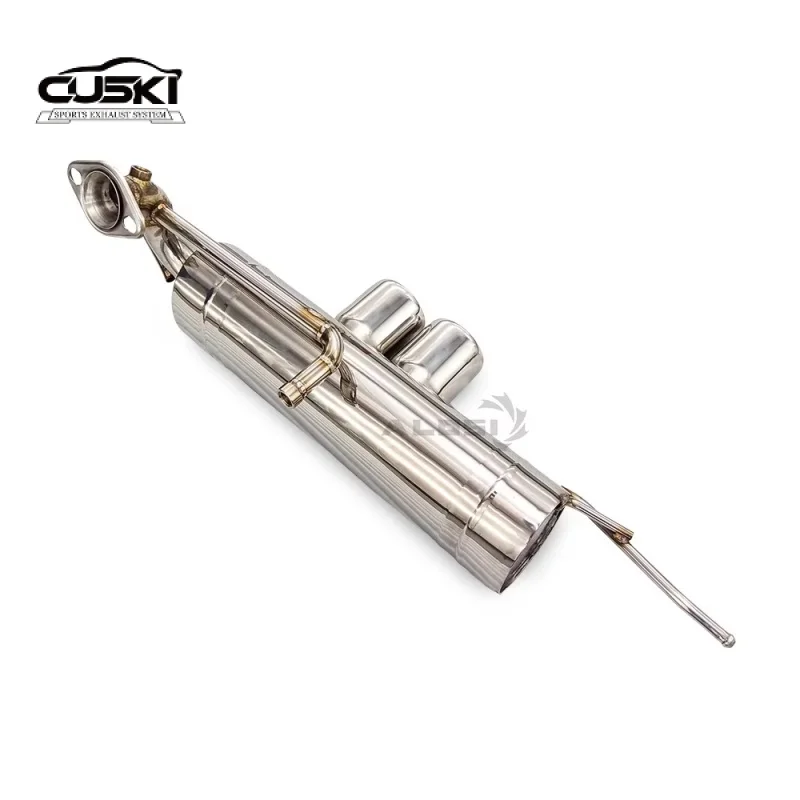 

Выхлоп для Mercedes-Benz SMART W451 1.0T 1.0L 2009-2012, глушитель выхлопной трубы Catback из нержавеющей стали, автомобильные детали выхлопной трубы