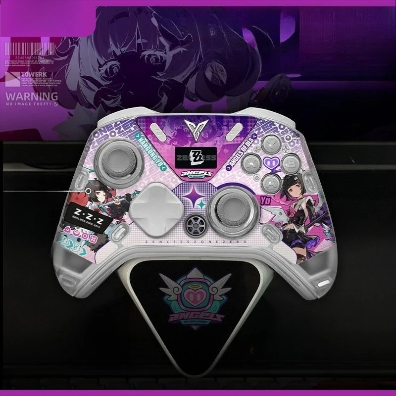 Autocollant Kawaii Anime Evelyn Pulchra Anby Alice Zenless Zone Zero pour coque de manette Flydigi Apex 5