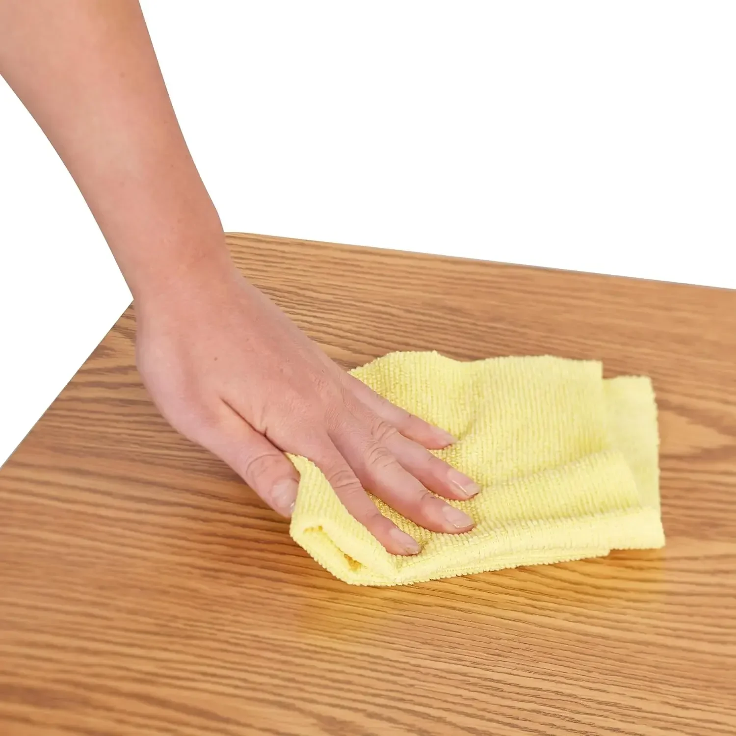 Open Front Desk with Metal Storage Book Box, Adjustable, Classroom Furniture, Oak