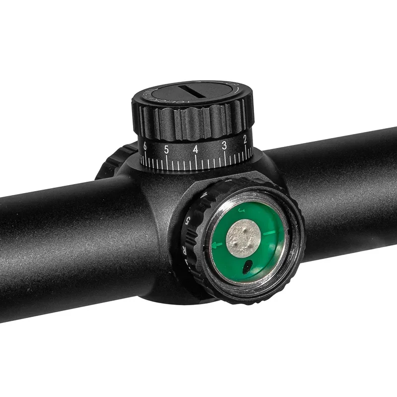 HD 1-6X24 IR FIRE WOLF Compact Tactical Telescope, with glass-etched crosshairs and wide-angle view view 6