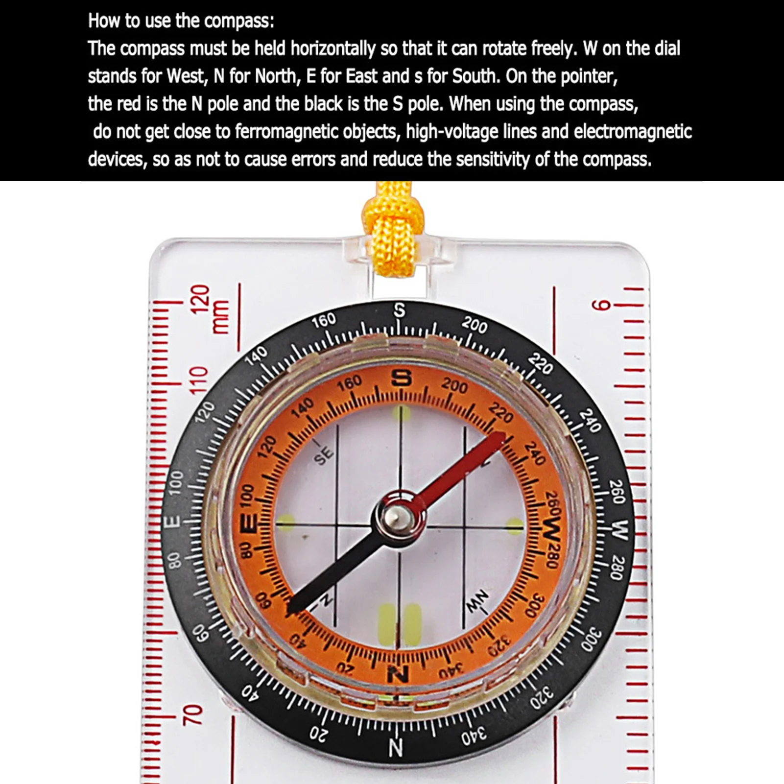 Orienteering Compass Ruler Cro - Map Compass Orienteering ulasan dan harga