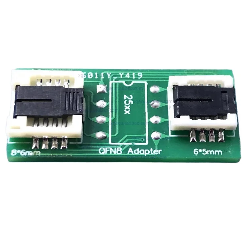 

Original QFN8 WSON8 MLF8 -DIP8 2-in-1 seat, adapter, burning seat 6 * 5 and 8 * 6 chips