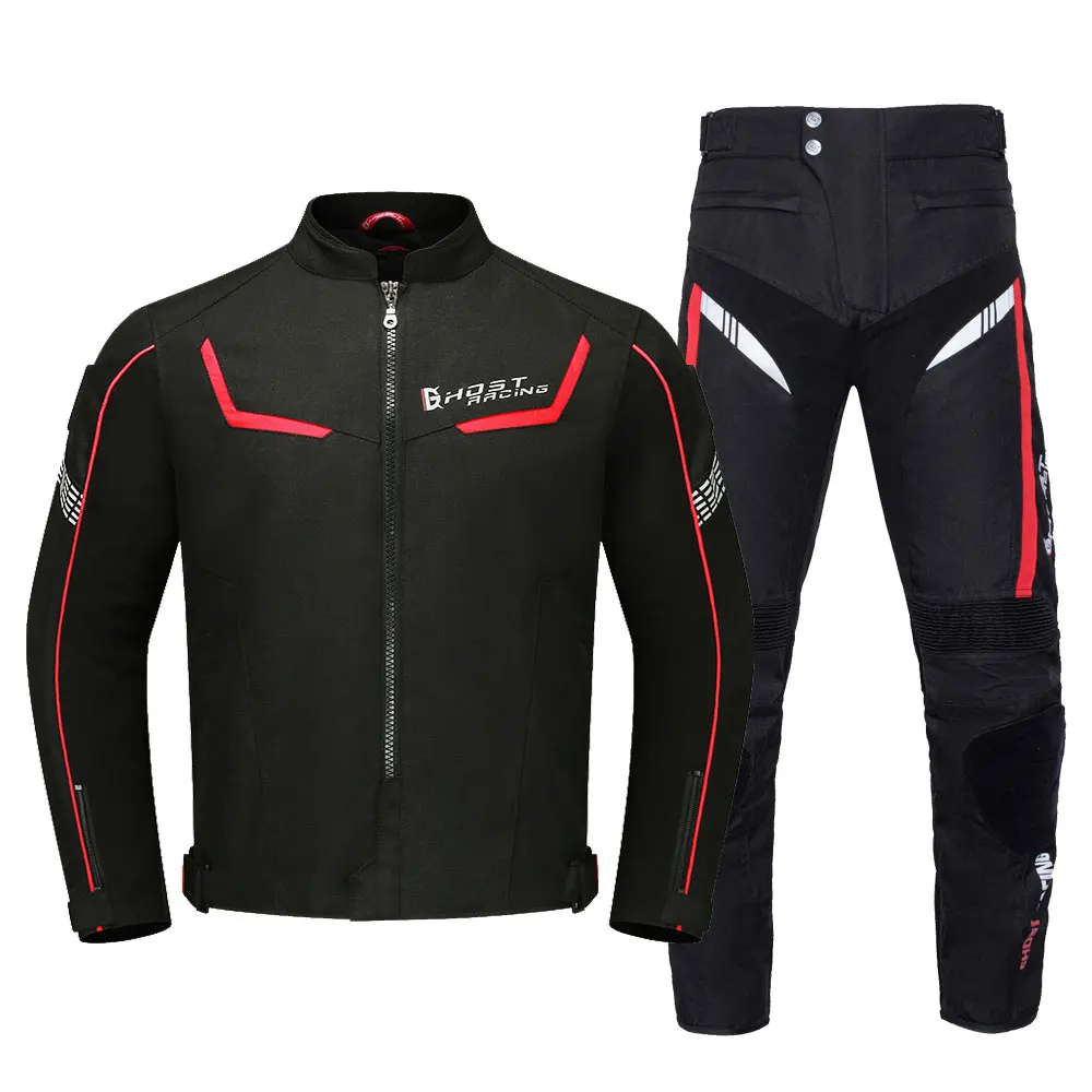

Waterproof Motorcycle Jacket Man Racing Jacket Wearable Motorcycle Pants Moto Clothing With EVA Protection Motorcycle Equipment
