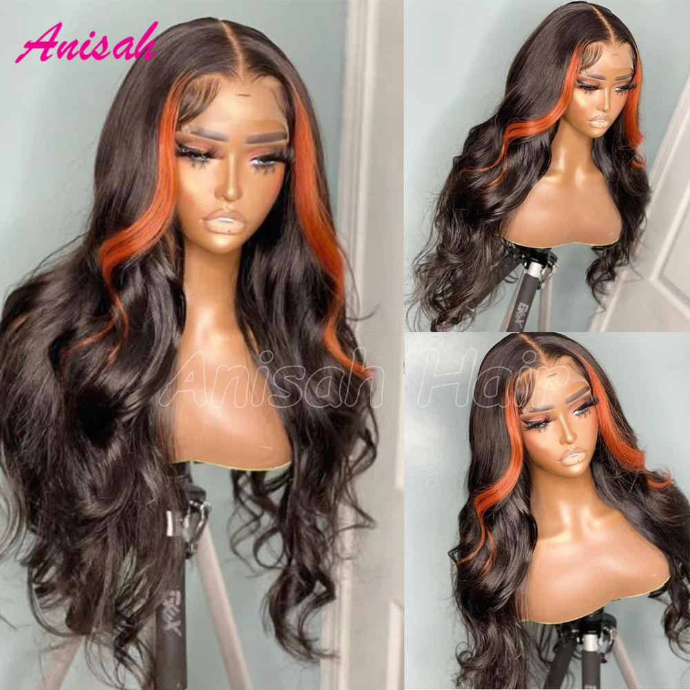 

Glueless Wig Human Hair Body Wave Lace Front Wigs For Women 13x4 Transparent Lace Frontal Wig Colored Human Hair Wigs