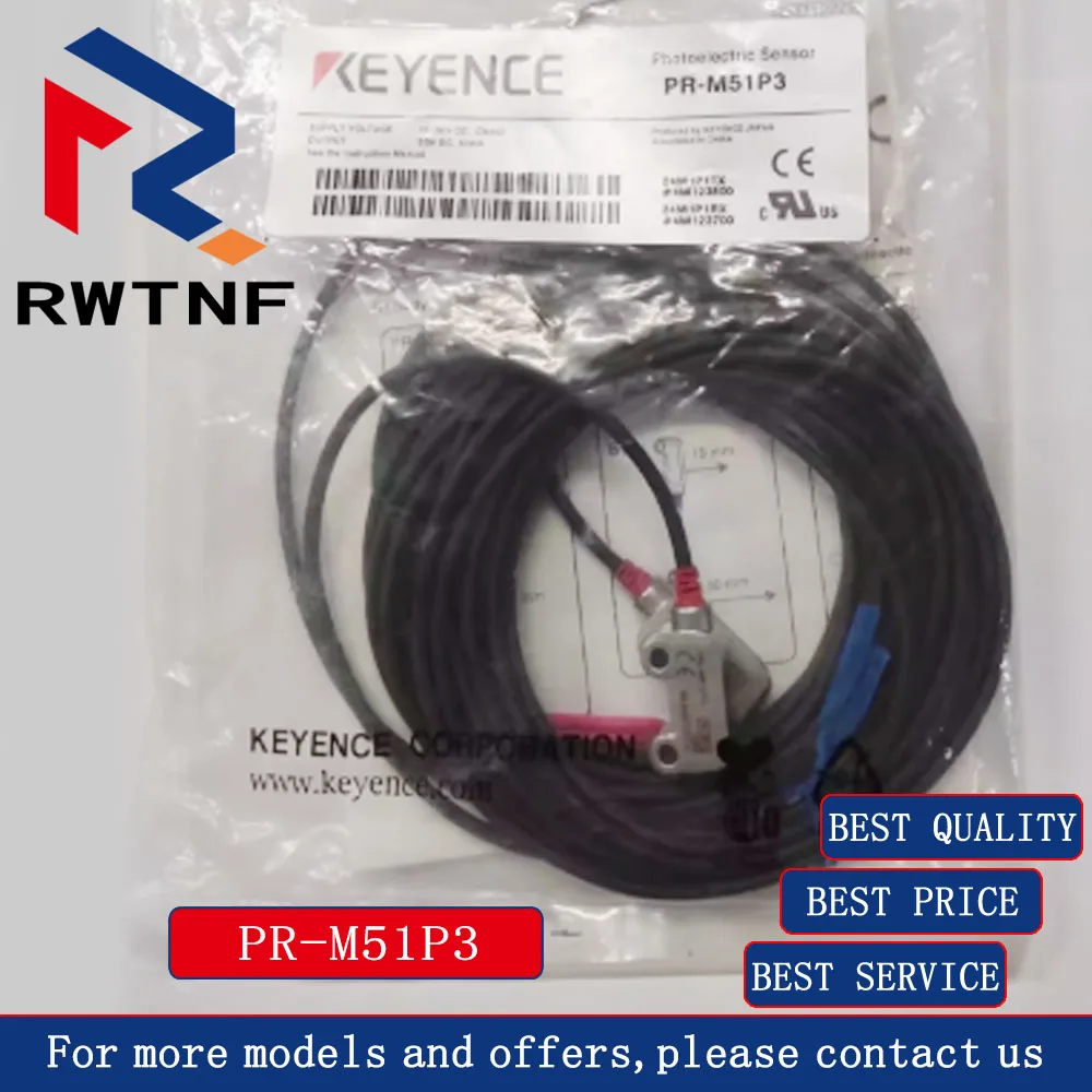 Brand New Genuine PR-M51P3 KEYENCE photoelectric switch sensor for radio