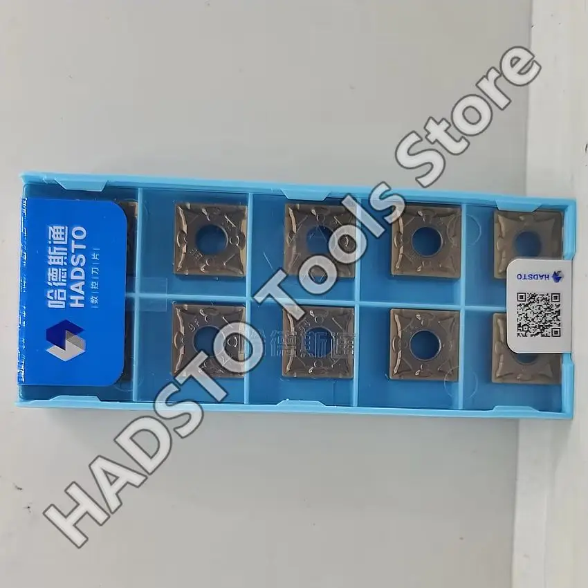 

SNMG120404-BF HS7225 SNMG120404-BF SNMG431 HADSTO CNC carbide inserts Turning inserts For Stainless steel 10pcs/box