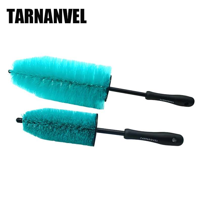 TARNANVEL15/18''Car Wash Brush Kit Soft Microfiber Auto Care Cleaning Detailing Products For Car Motorcycle Rim Wheel Hub Engine