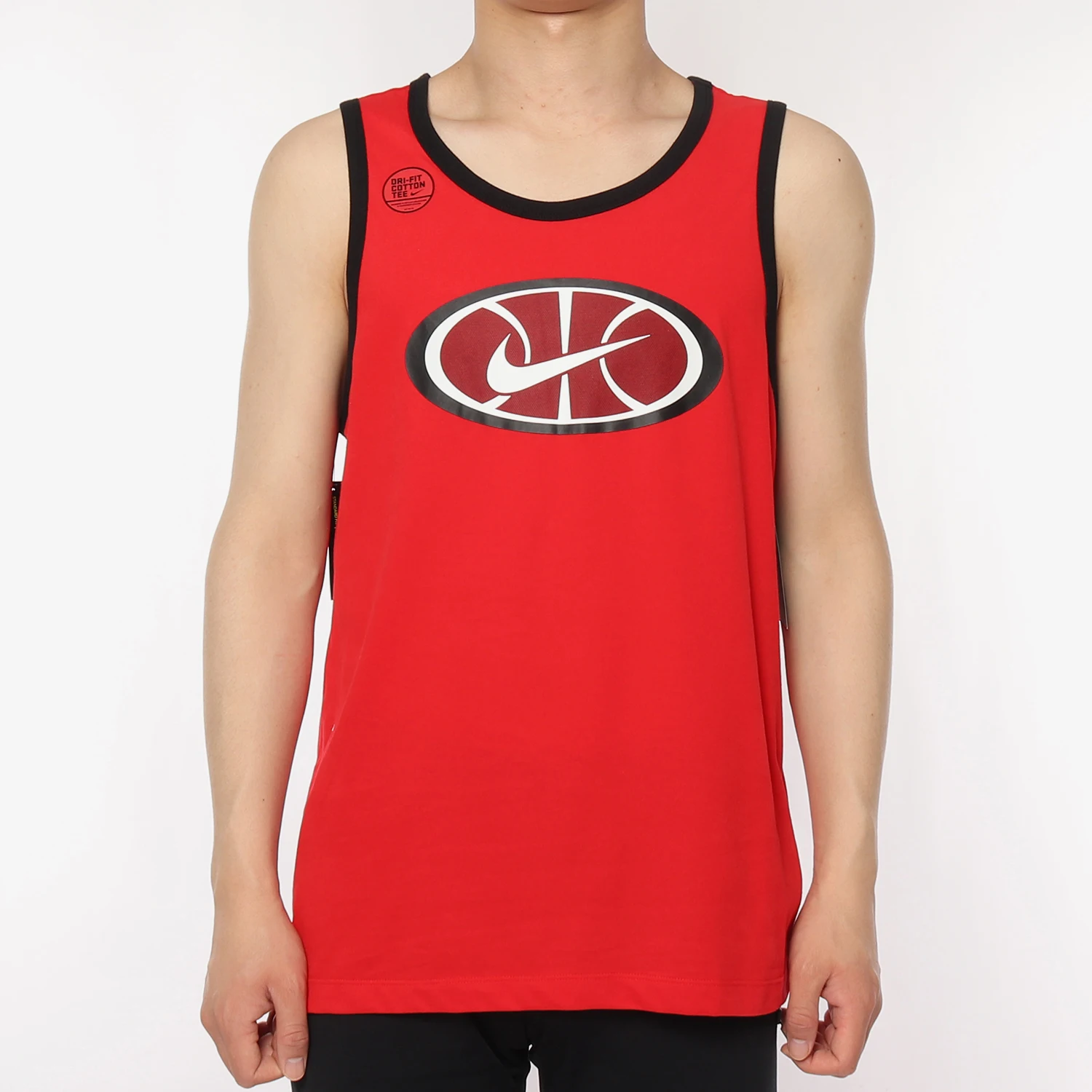 

Nike genuine men's round neck pullover breathable basketball vest T-shirt BQ3676-657