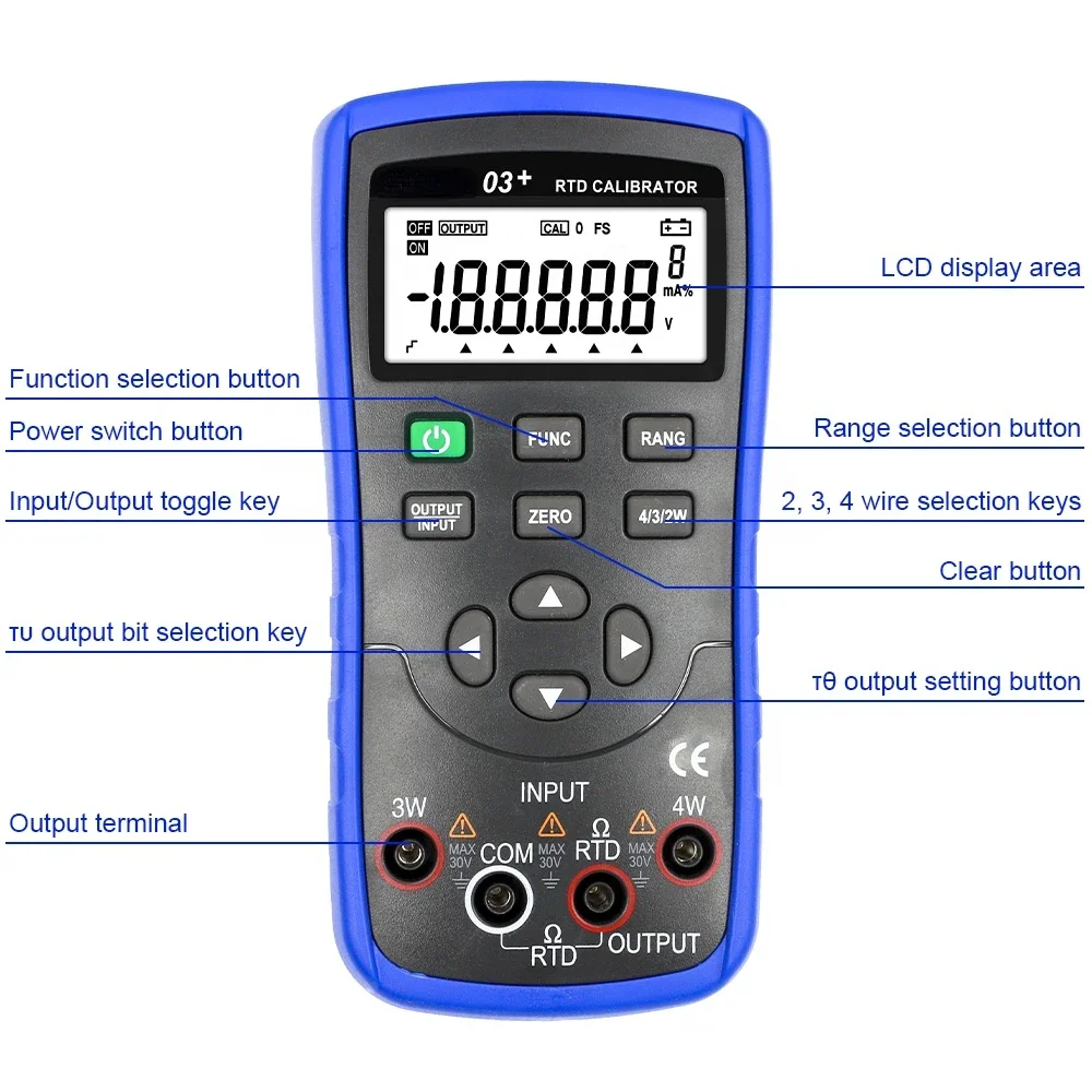 DECCA 03+ RTD Source Resistance And Thermistance Calibrator Multifunction Source Signal Calibrator