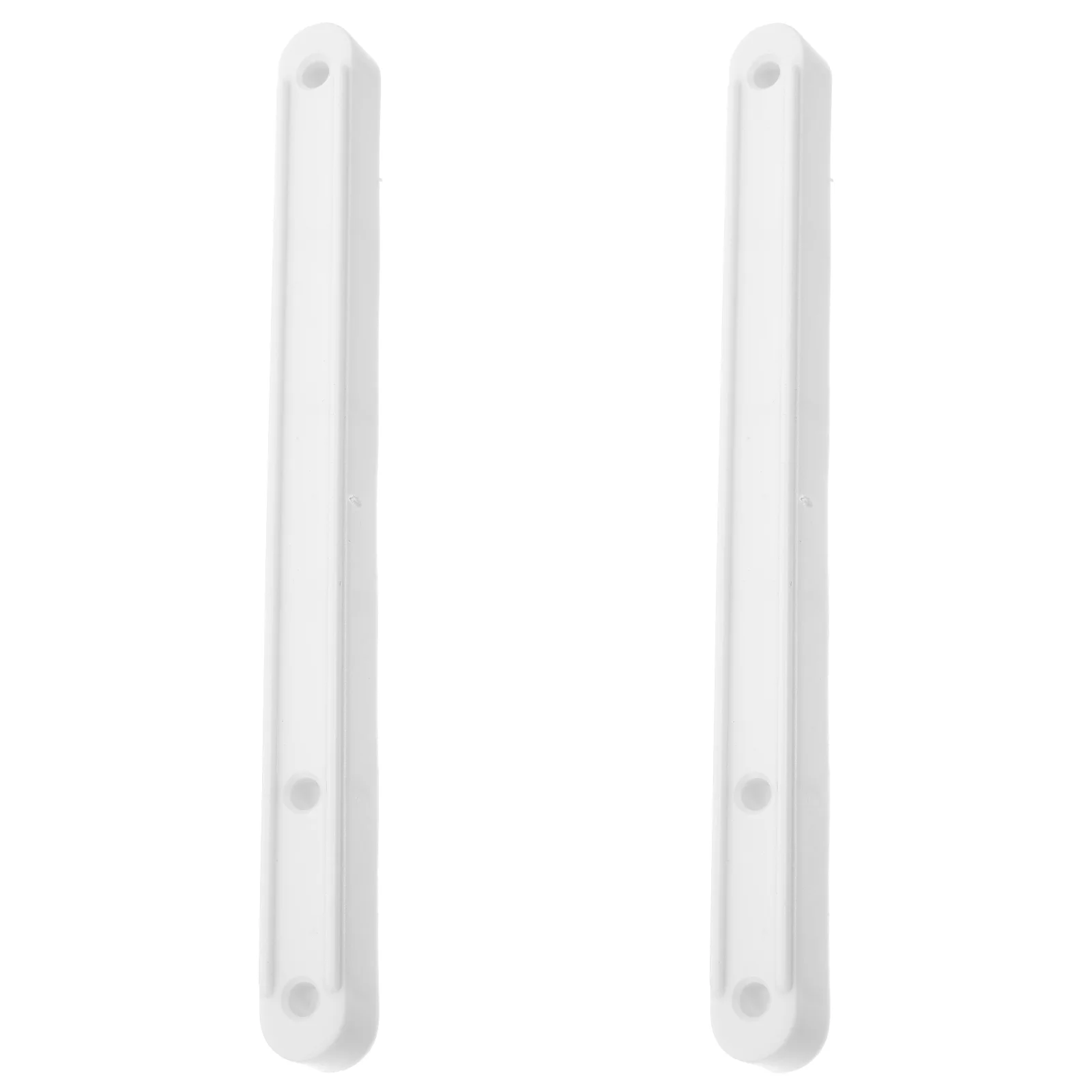 2 Pcs Accessories Drawer Track Wardrobe Weight Sliders Plastic Bearing Slides 180mm