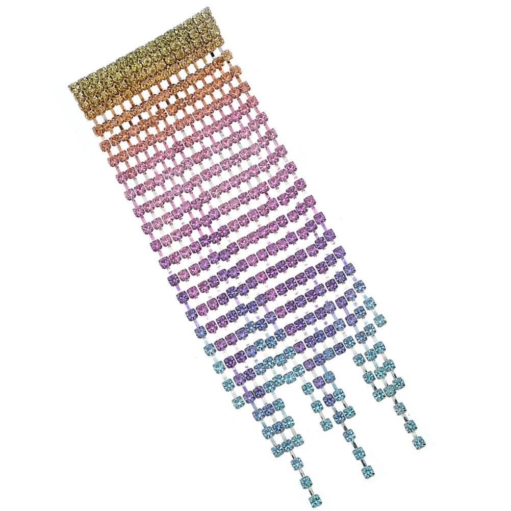 

Rhinestone Clips Women Tassel Hair Accessories Girls Metal Hairpins Bobby Pins For Kids Party Wedding Graduation Banquet Hair