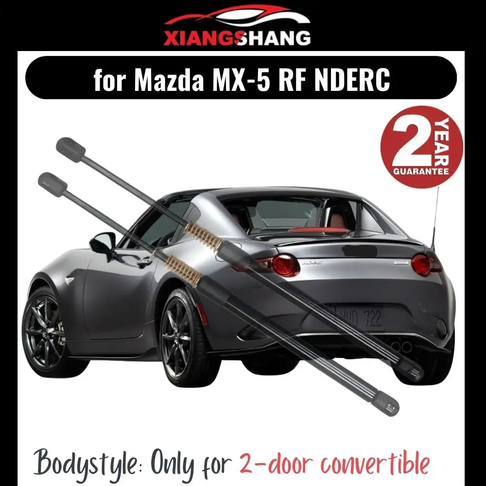 

2 шт. демпфер задней двери багажника для Mazda MX-5 RF NDERC 2-дверный кабриолет 2015-настоящий с пружиной багажника газовая стойка с газовой зарядкой