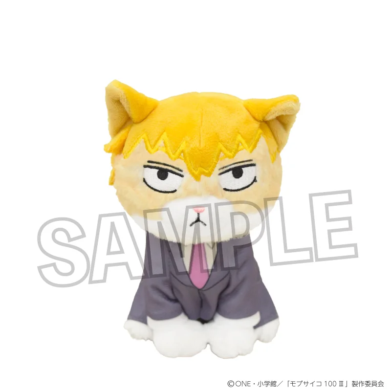 

Anime Mob Psycho 100 Kageyama Shigeo Mobu Saiko Hyaku Reigen Arataka Cosplay Sitting Position Maumet Ambitus Puppet Mascot Gift