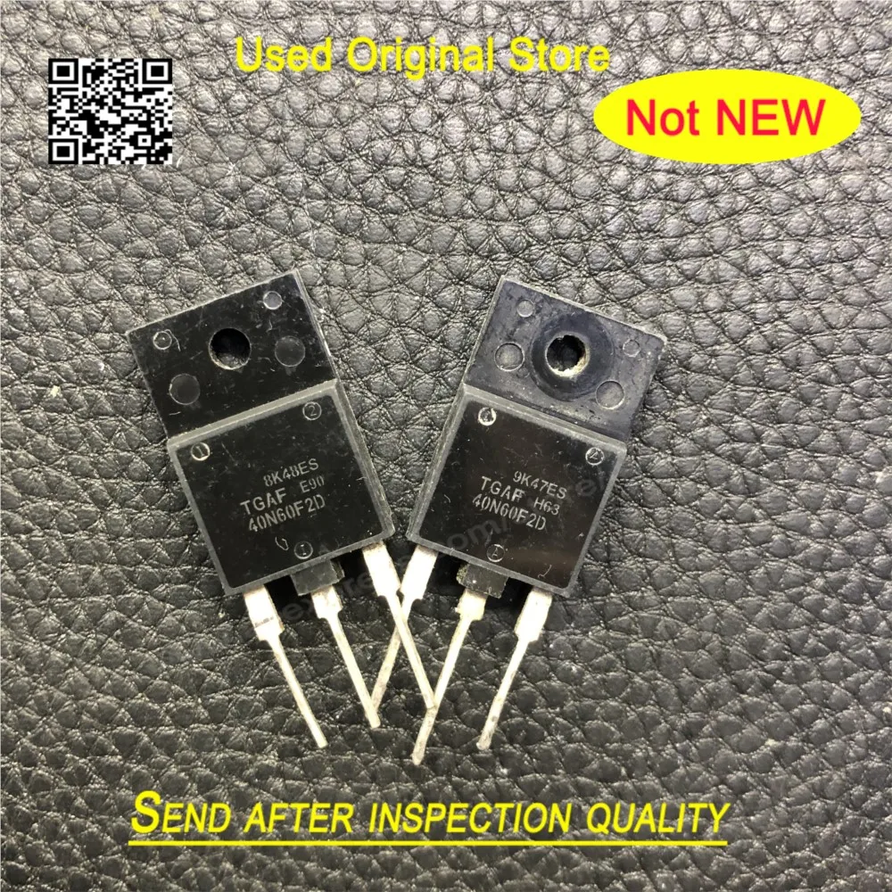 Used  5pcs TGAF40N60F2D 40N60F2D TO-3PF In Stock Original disassembly