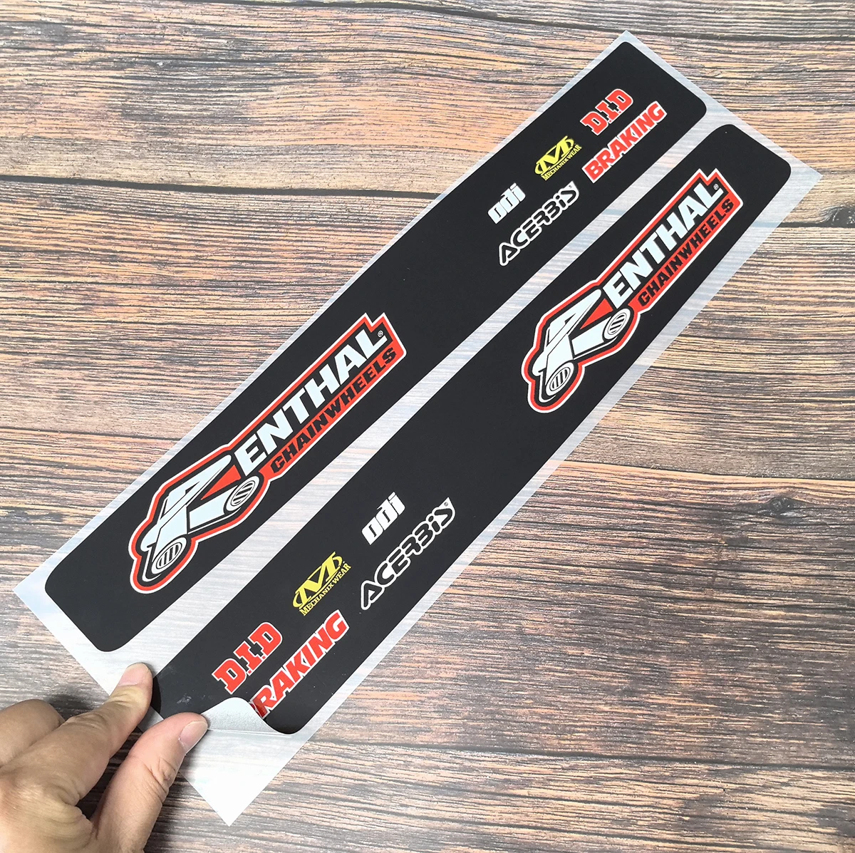 Für HONDA CRF 250 450 250R 450R 2009-2017 2Pcs Schwinge Motocross Grafiken Motorrad Aufkleber DID RENTHAL Accessoires Moto – Detail 6