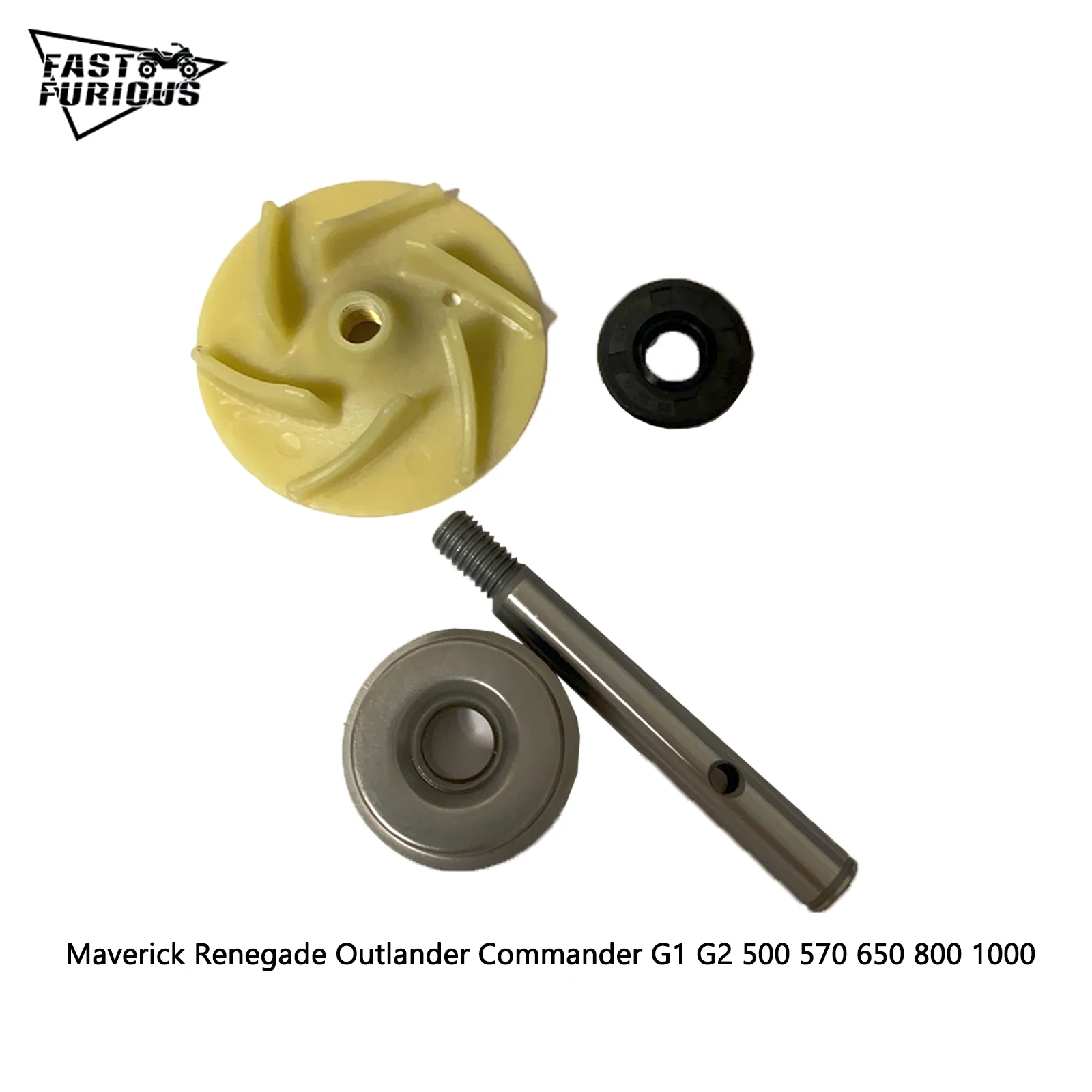 Water Pump Impeller Rebuild Kit for  BRP Maverick Renegade Outlander Commander G1 G2 500 570 650 800 1000