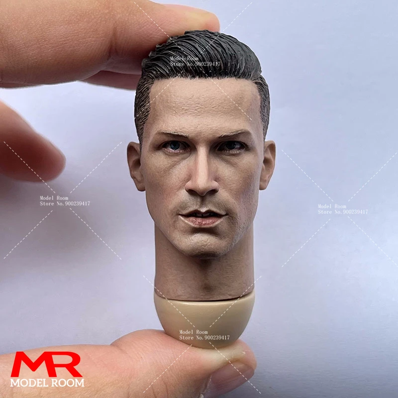 

1/6 Scale German Armored Division Engineer Head Sculpt Carving Model Fit 12'' Male Soldier Action Figure Body Dolls