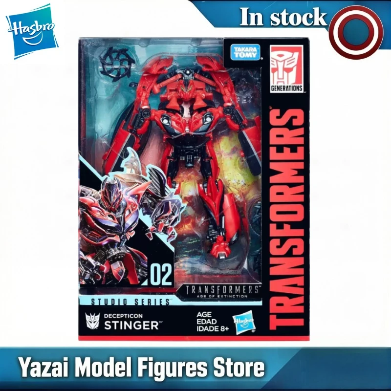 Figurine d'action originale Hasbro Transformers AGE OF EXTINCTION STUDIO SERIES SS02 STINGER, modèle cadeau
