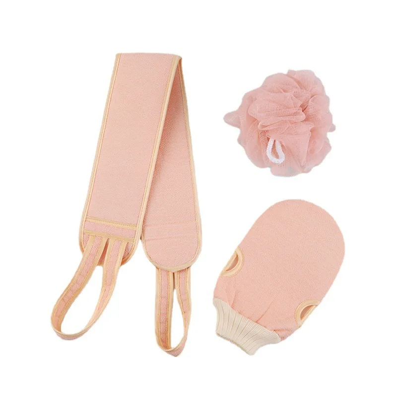 منشفة استحمام الكبار قوية الطين إزالة التلوث منشفة استحمام التراجع قطاع كرة استحمام مجموعة منشفة استحمام الإناث على الوجهين #5