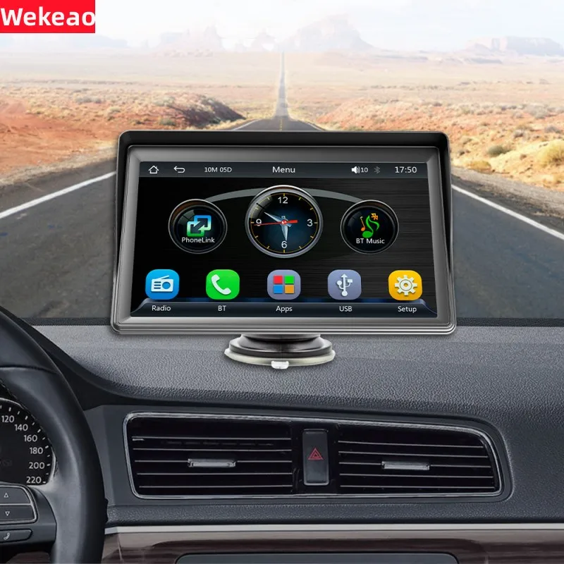 

Grandnavi Auto Carplay Universal 7inch Car Radio Wireless Android Bluetooth Touch Screen For VW Nissan Toyota