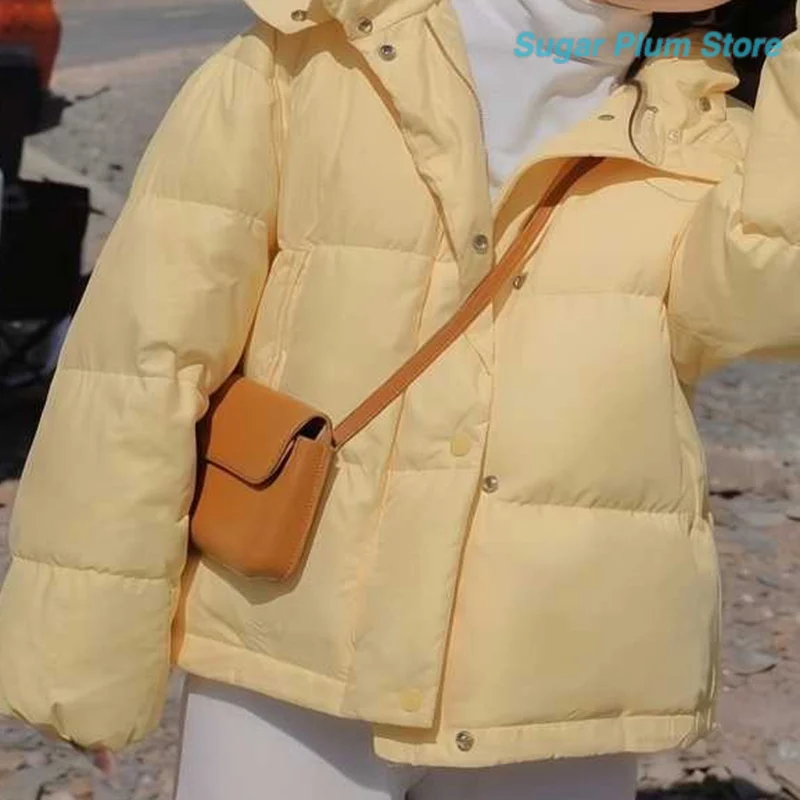 Korean Version of The Campus Wind Winter Outdoor Women's New Hooded Loose Cotton-padded Jacket Comfortable Leisure Trend Coat