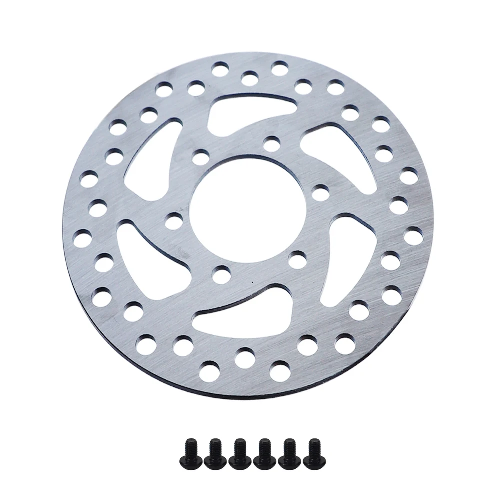 120mm 6 Hole Disc Brake for Electric Scooter Rotor Brake with Screws Stainless Steel Rotor Parts