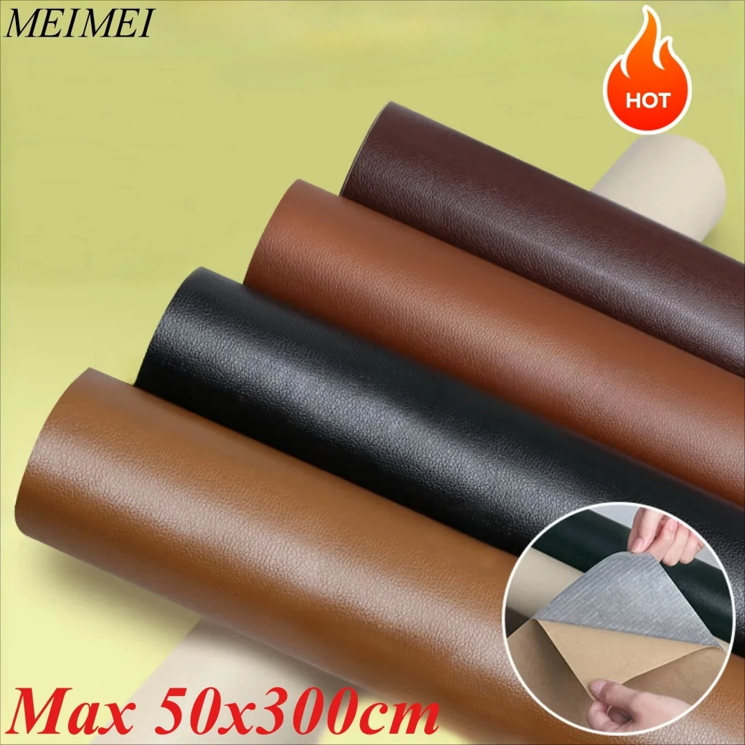 

Leather Repair Tape Self Adhesive Leather Repair Patch Sofas Couch Furniture Car Seat Cuttable Refinisher for Home Restaurant