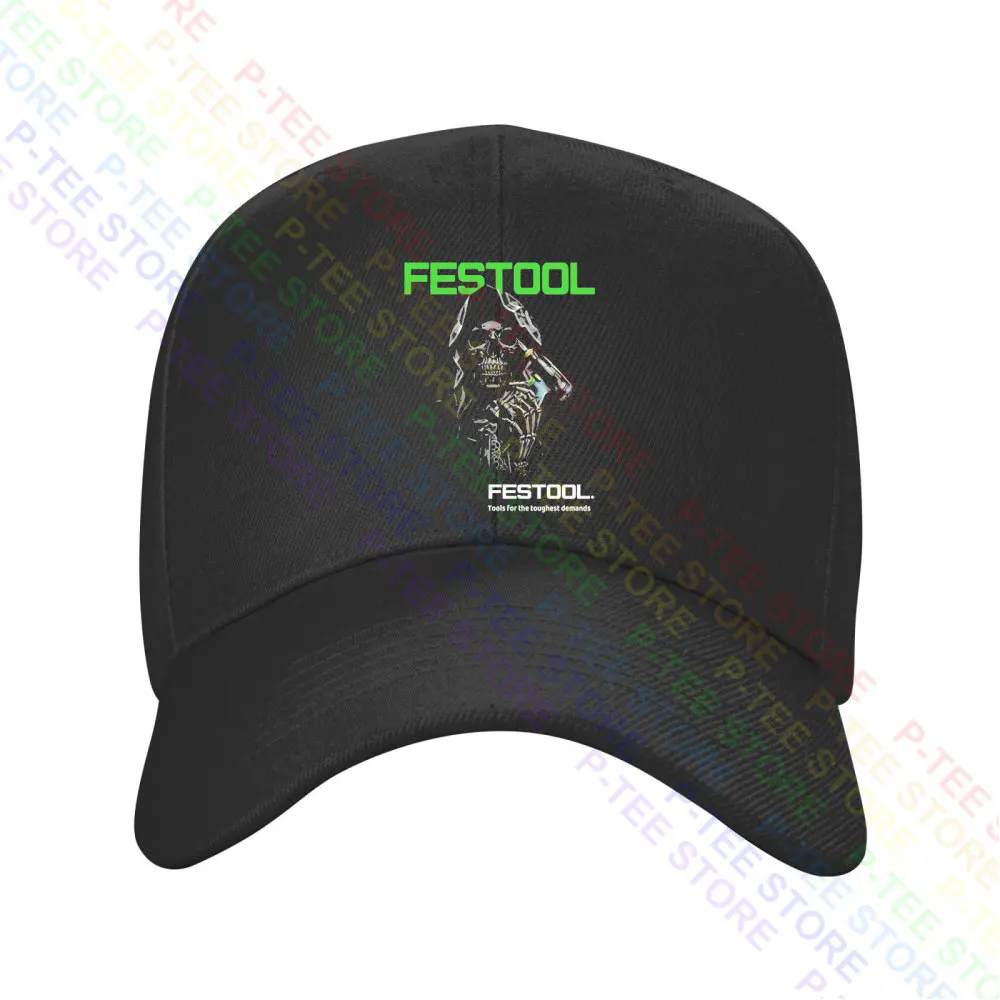 Festool For The Toughest Demands Baseball Cap Snapback Caps Knitted Bucket Hat