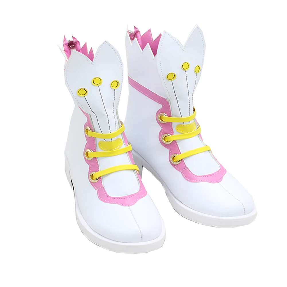 حذاء Brdwn Cardcaptor Sakura للسيدات Sakura Kinomoto TV Clear Card Cosplay مخصص للساق قصير