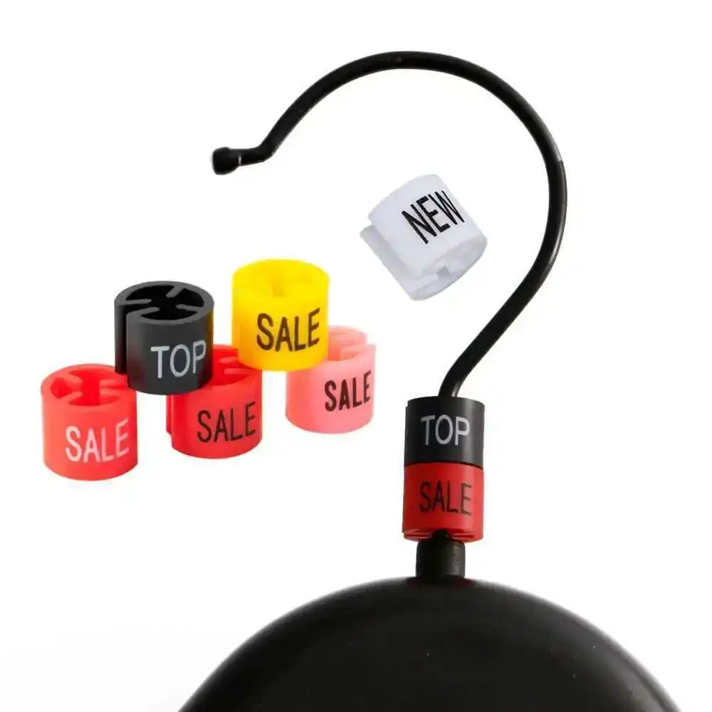 Xs-6xl 300pcs Colored Coat Hanger Sizer Tag Plastic Garment All Size Marker Tags For Diy Cloth Shop Jewelry Making Accessories