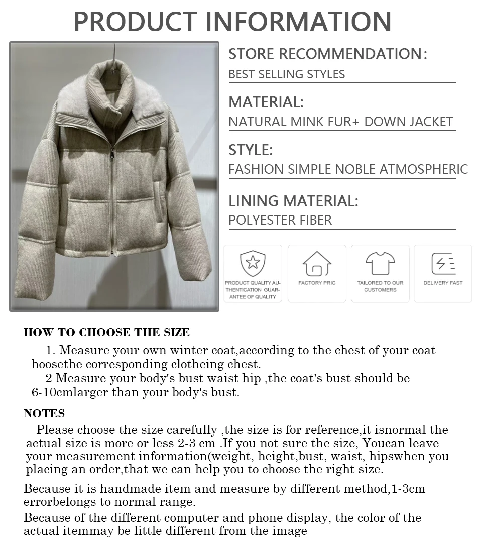 Winter natuurlijk bont pufferjack korte witte ganzendons jas met kraag vrouwelijke streetwear warme parka's uitloper