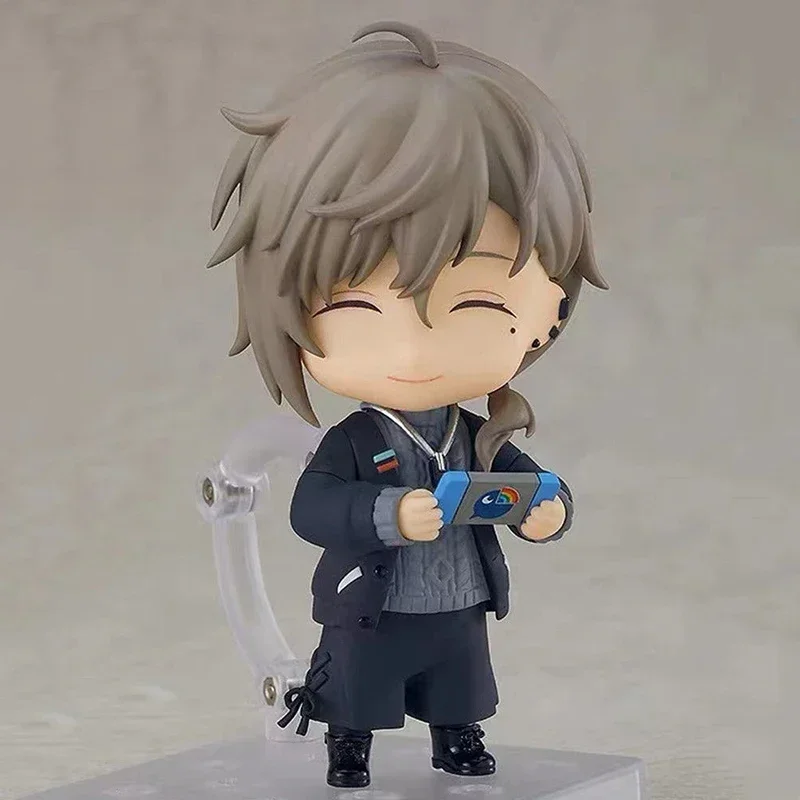 

10cm Anime Kawaii Desk Figurine 1848# Vtuber Nijisanji Kanae Figures Q Version Nendoroid Movable Toys PVC Collectible Dolls Gift