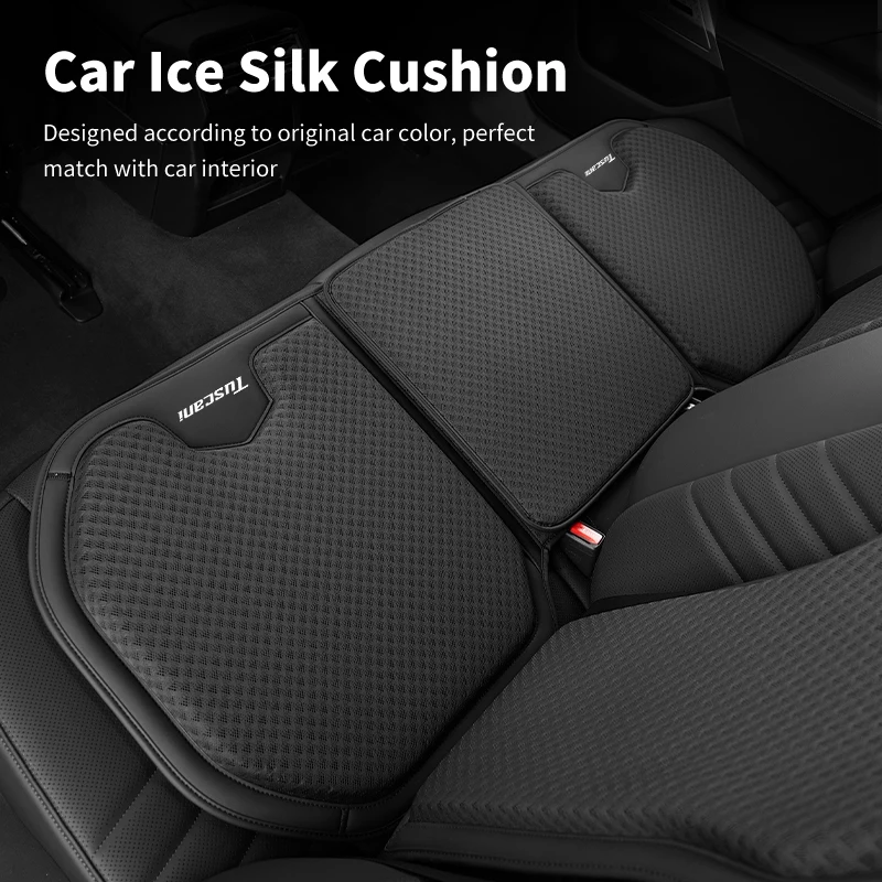 

Car Four Seasons Ice Silk Seat Cover Chair Cushion For Hyundai N Line Performance I20 IX35 I30 Sonata Elantra Veloster Kona Tucs