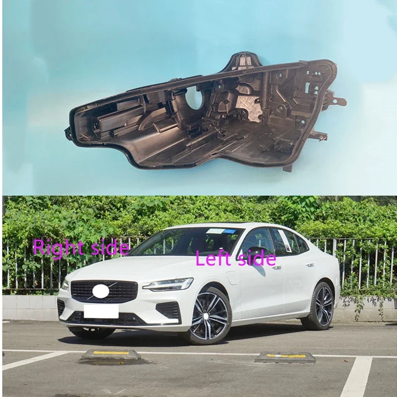 

For VOLVO S60 2020 2021 2022 Headlight Base Headlamp House Car Rear Base Auto Headlight Back House