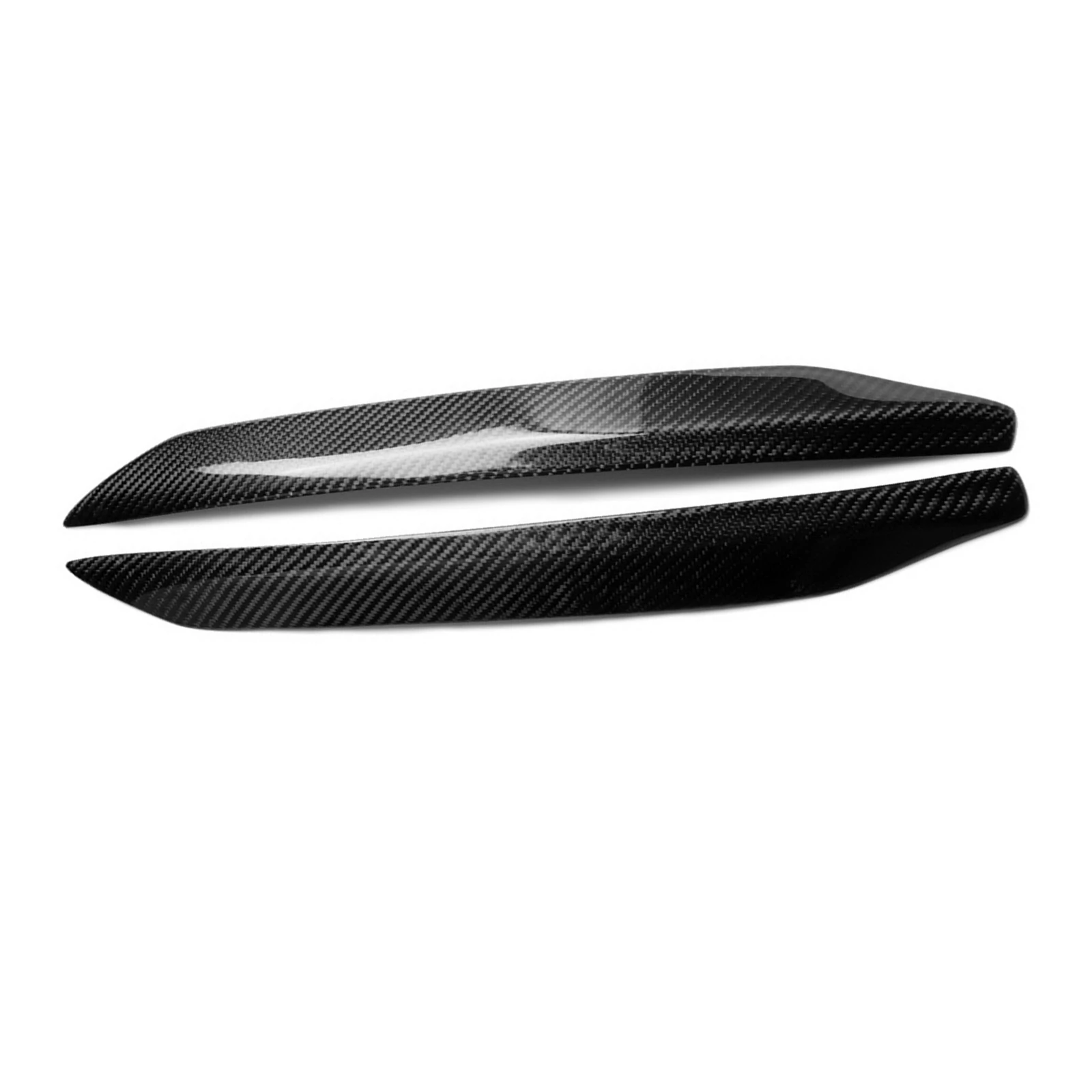 

2PCS Exterior Front Head Light Trim Eyelid Headlight Cover Headlamp Eyebrow For Hyundai Genesis Coupe 2009 2010 2011