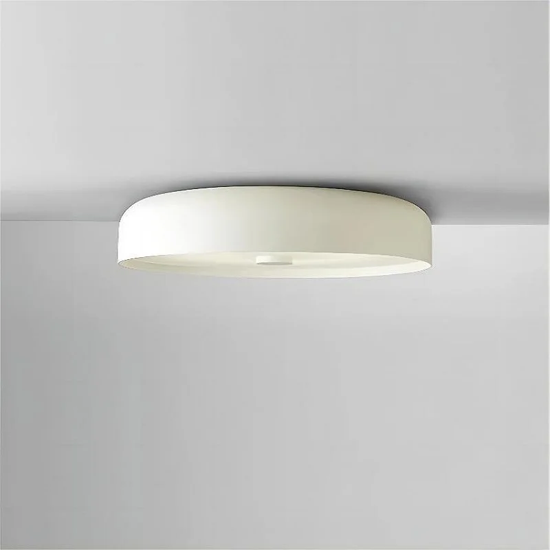 

Nordic Minimalist Round Modern Three Color Dimming Bedroom Ceiling Light Creative Living Room Study porch LED Ceiling L