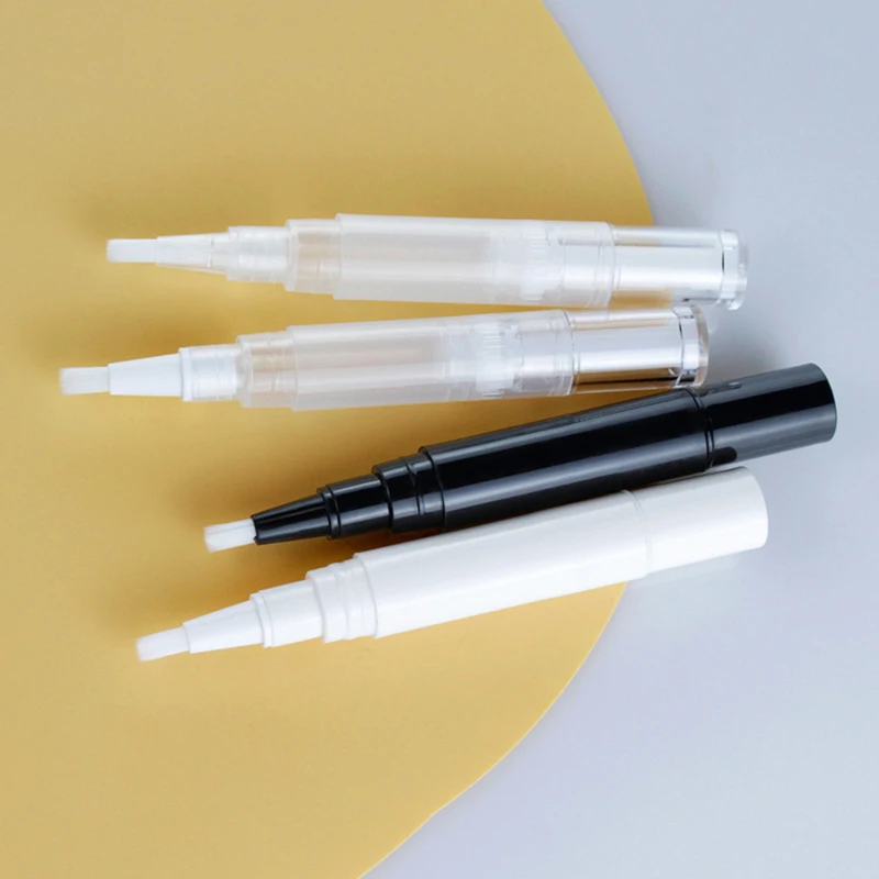 5ML Empty Twist Pen with Brush Refillable Bottle Cosmetic Container Nail Polish Tube for Balm Nail Art Paint Mascara Oils Tools