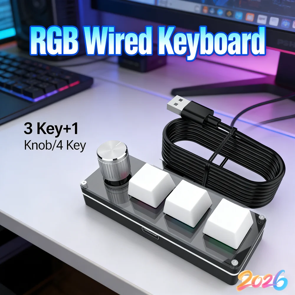 3 Key 1 Knob/4 Key …