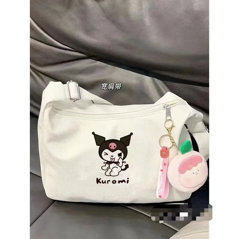 Korean ins Japanese casual cinnamon dog dumpling bag Sanrio messenger bag one-shoulder commuter Kuromi messenger bag