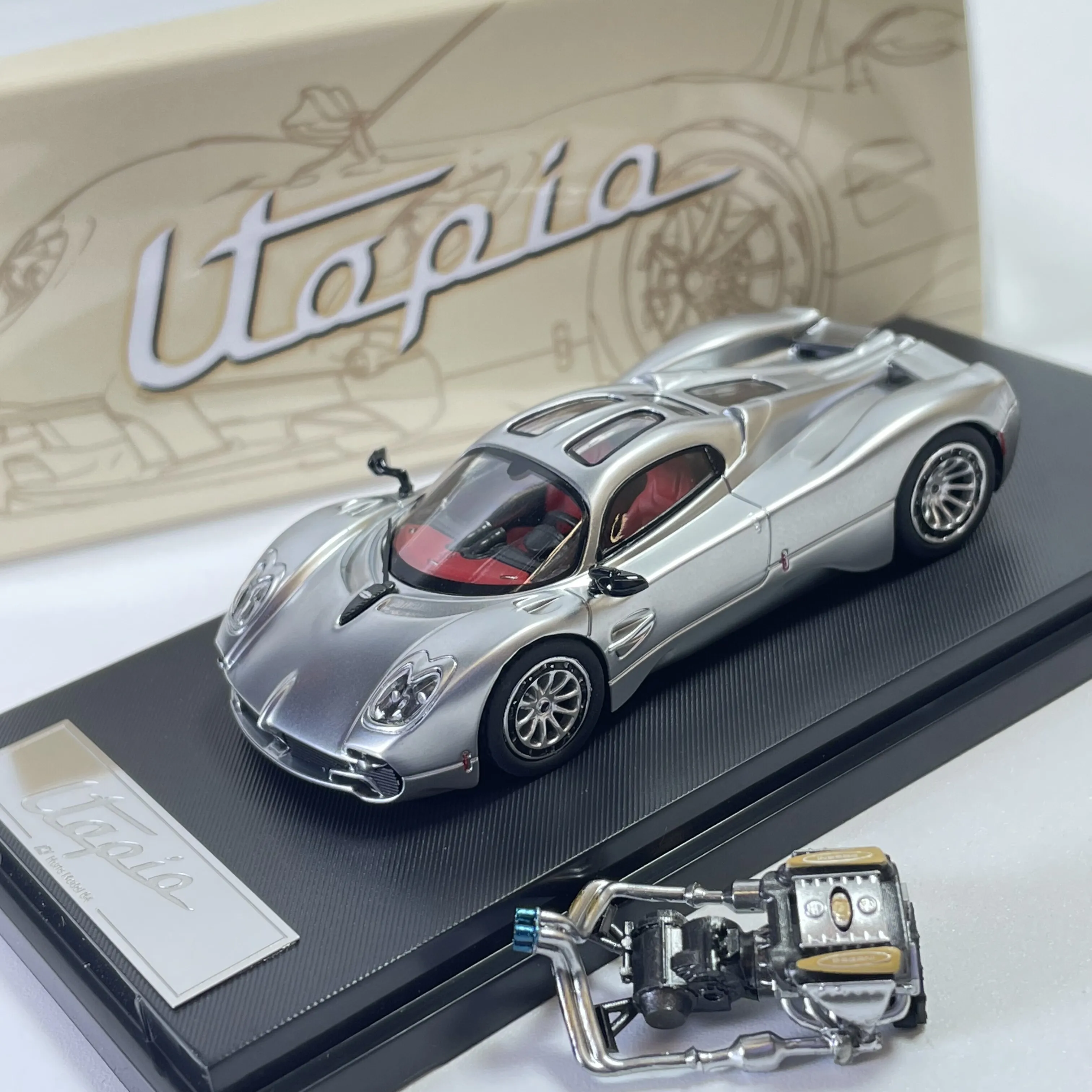 

Hone Model 1:64 Pagani Utopia Alloy Car Diecasts & Toy Vehicles Miniature Scale Model Car For Children
