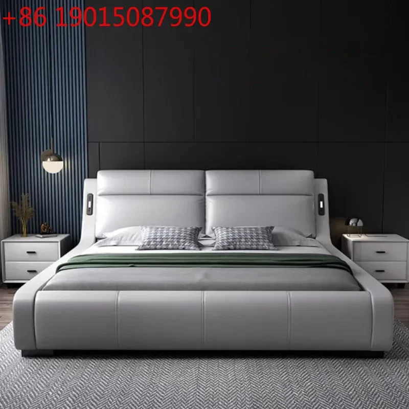 

Simple Queen Bed Frame King High End Twin Bedroom Double Bed Frame Aesthetic High End Sleeping Cabeceiras Para Cama Furniture