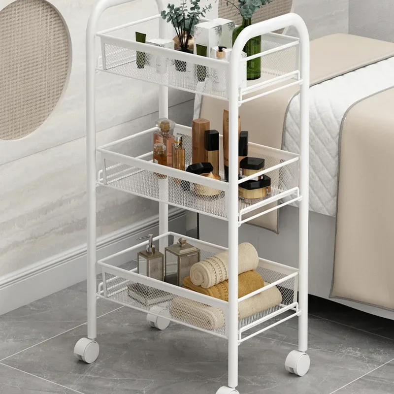 

Rolling Cosmetic Beauty Salon Trolley Tea Spa Lash Nails Salon Trolley Rolling Makeup