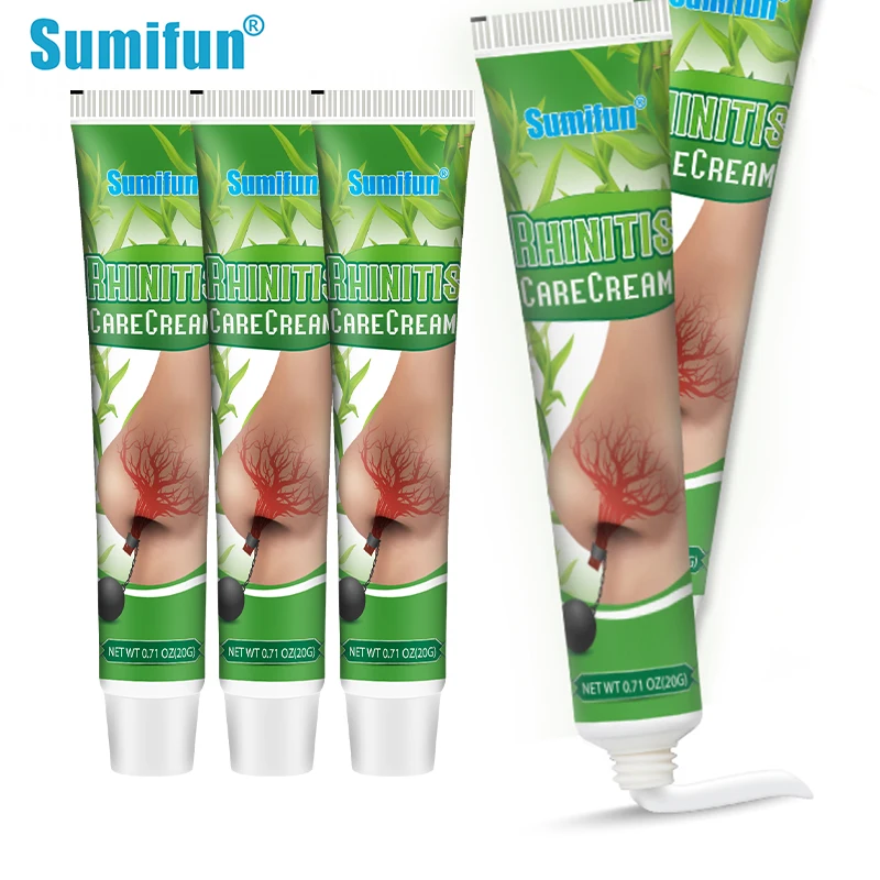 

1/2/3Pcs Sumifun Rhinitis Cream Sinusitis Nose Treatment Ointment Stuffy Nose Breathing Nasal Congestion Removal Sneeze Medicine