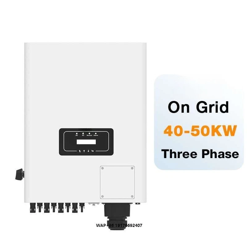 

Deye Three-phase String Inverter 40kw 50kw Deye on Grid Tied Inverter SUN-50K-G04 with CT Smart Meter